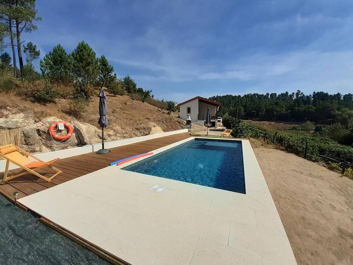 Casa de férias para 7 pessoas, com vista e piscina e ainda jardim em Vila Real (Cidade)