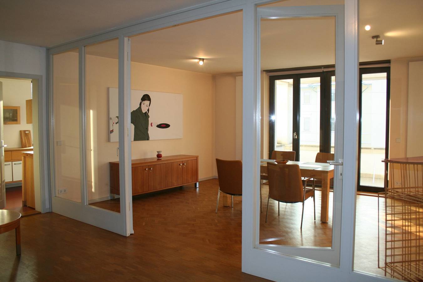 Appartement de vacances entier, Appartement de vacances pour 3 personnes avec balcon in Meiningen, Werratal