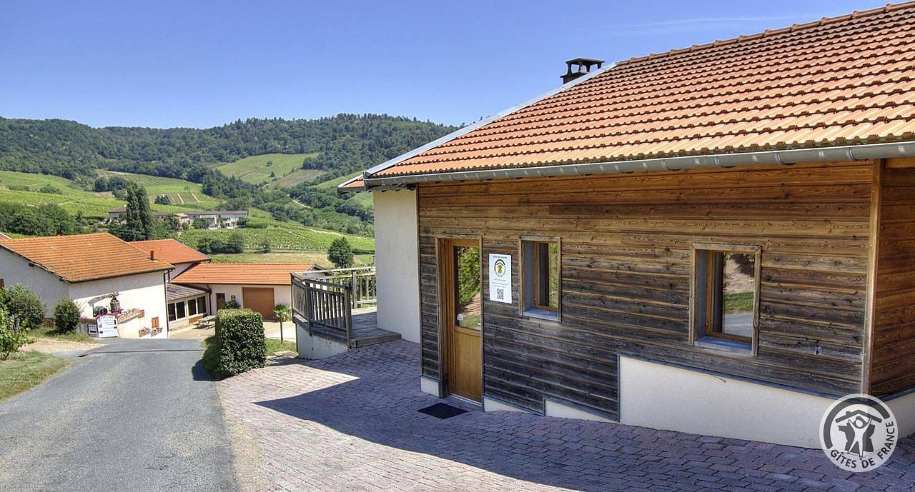 Appartement de vacances entier, Les 3 gîtes  du vignoble Aufranc in Fleurie, Région de Villefranche-sur-Saône