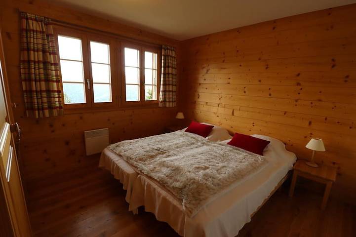 Gîte pour 12 personnes, avec balcon dans Chandolin - 3