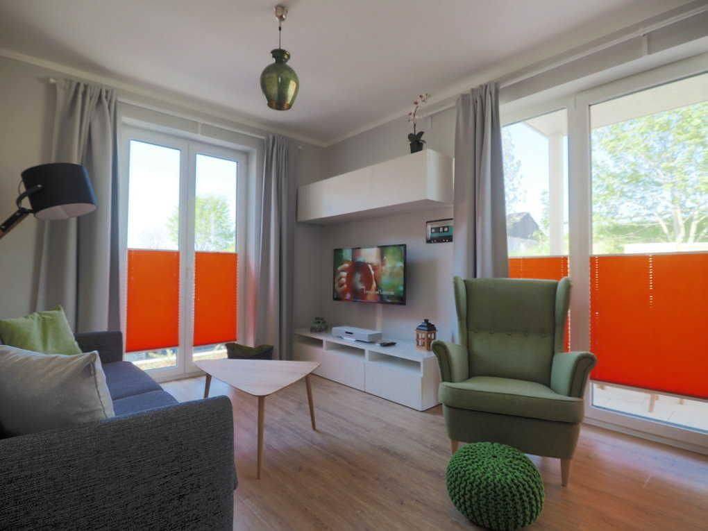 Geheel appartement, Helle 2-Zimmer-Wohnung im Erdgeschoss mit Terrasse, ideal für Familien und Hund in Rerik, Amt Neubukow-Salzhaff