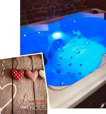 Gîte pour 4 personnes, avec jacuzzi et terrasse à Fougères