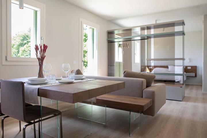 Gîte pour 3 personnes, avec Jardin et Vue