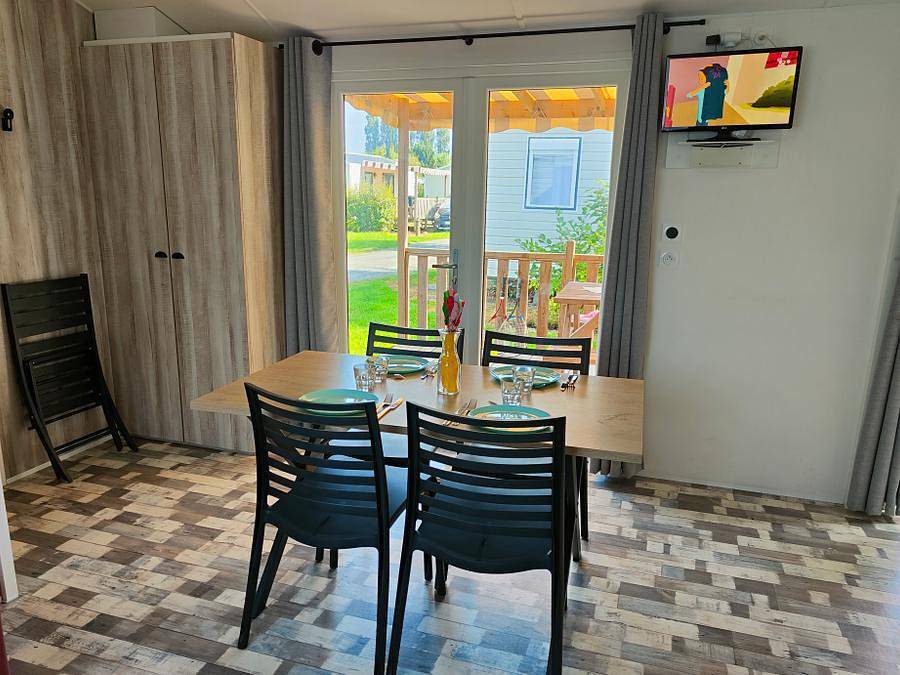 Camping Le Fanal - Mobilhome 4 personas - Premium - 31m² - 2 habitaciones in Saint-Benoît-de-l'Aure, Región de Bayeux