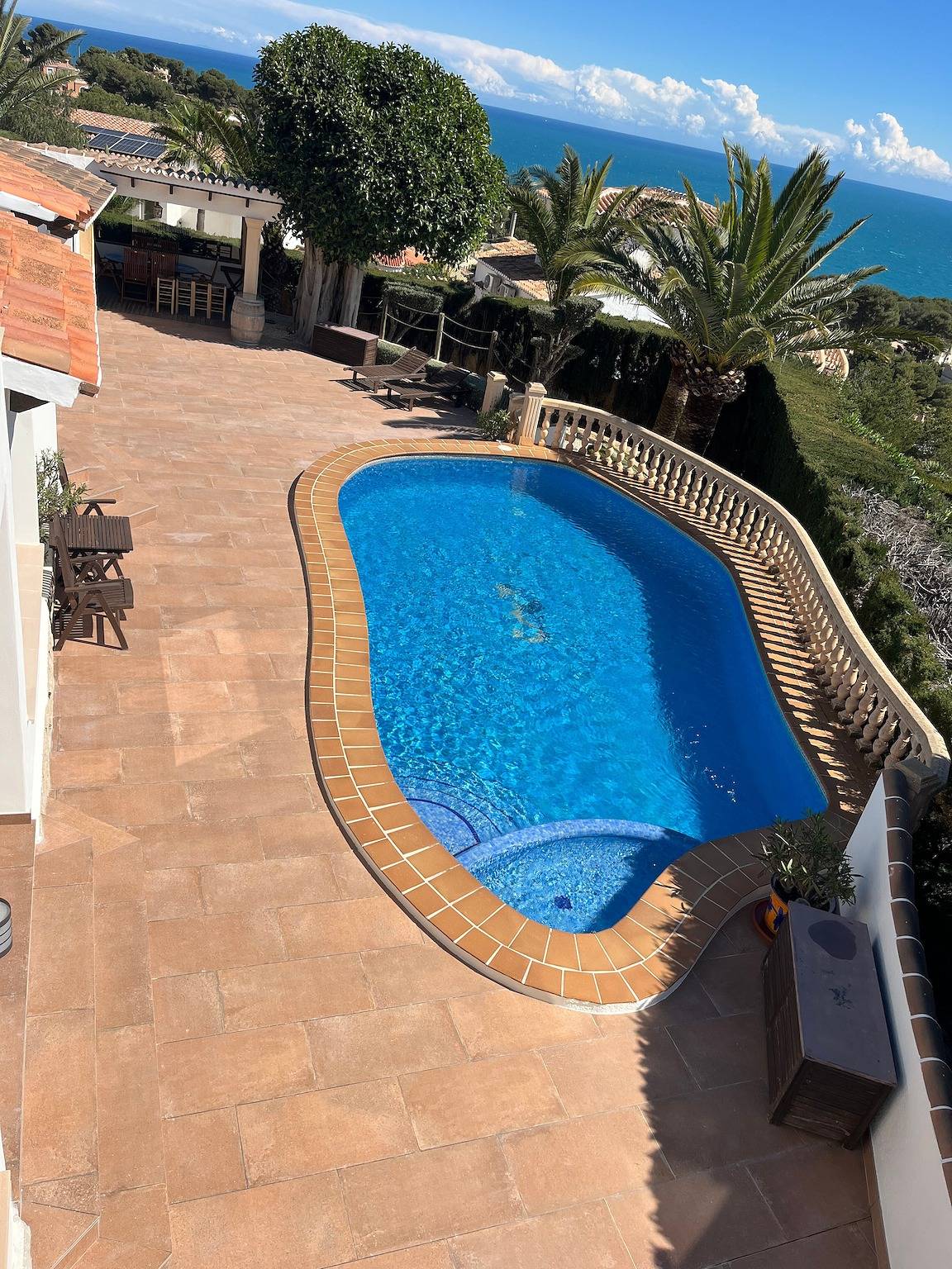 Villa Javea Balcon al Mar-Blick mit Pool und Wlan in Balcón al Mar, Jávea