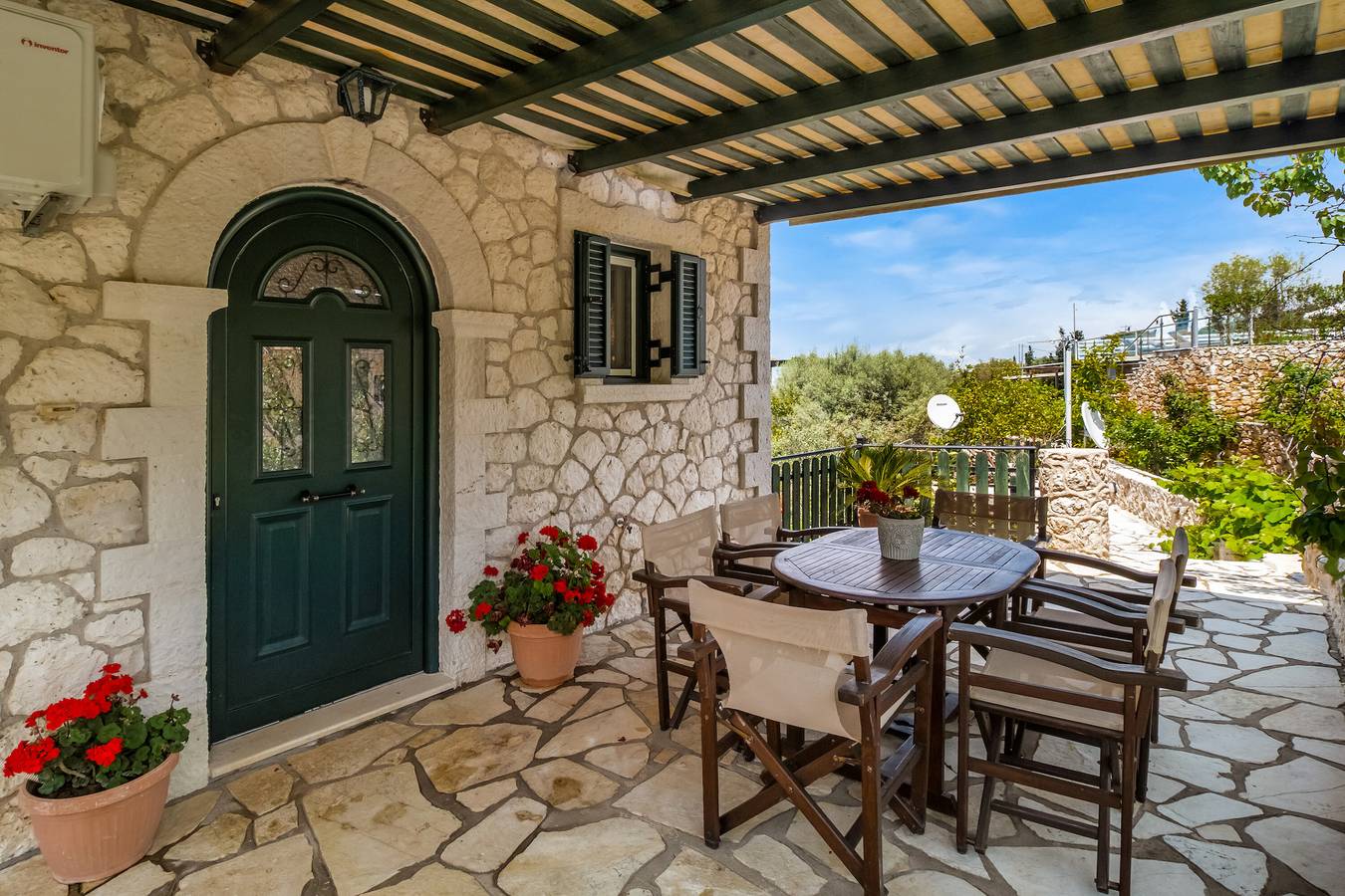 Villa "Evelyn" with Sea View, Private Pool & Wi-Fi in Greece