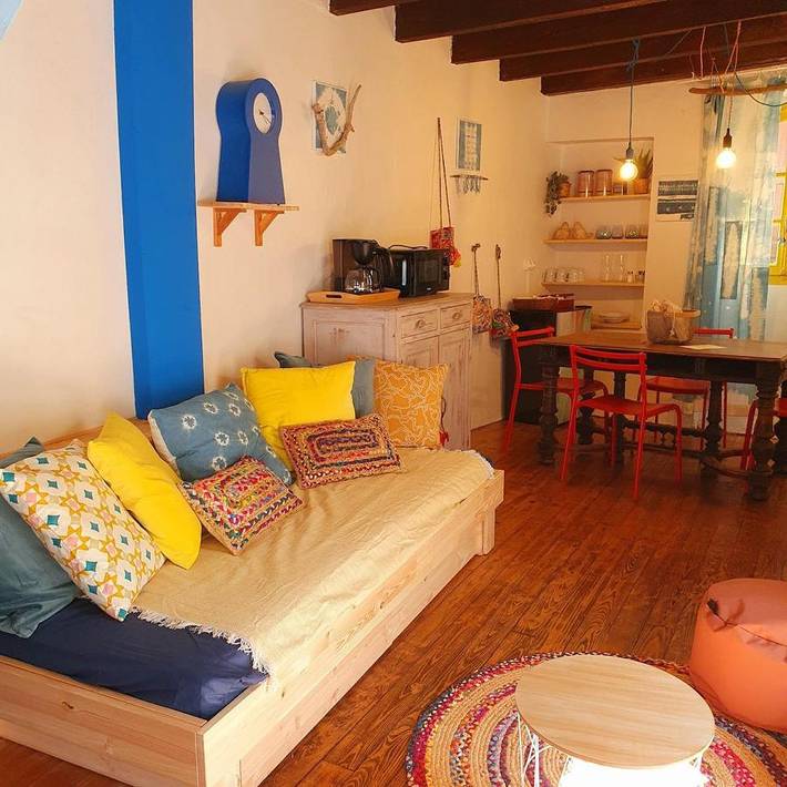 Maison de vacances pour 4 personnes, avec balcon