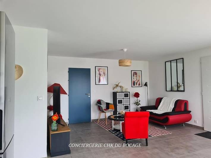 Location de vacances pour 5 personnes, avec vue et jardin à Le Boupère - 2