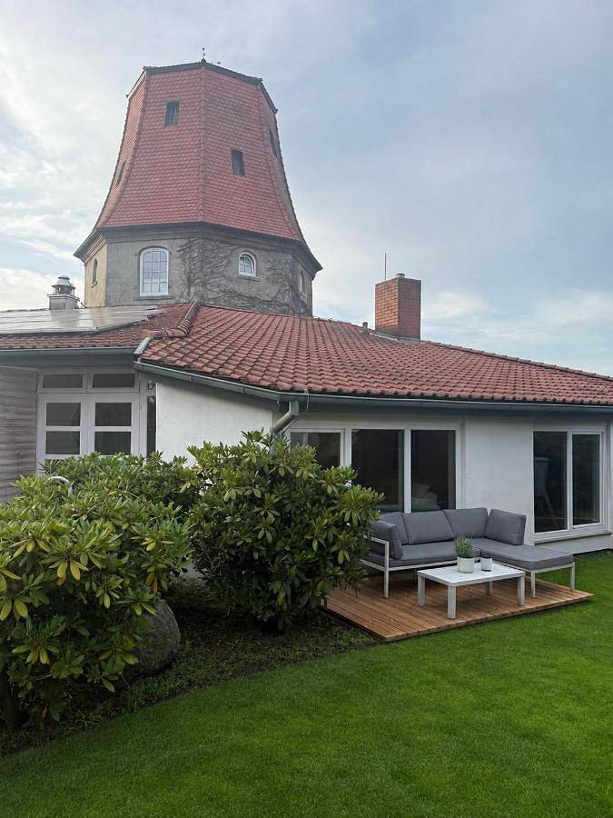 Ferienwohnung für 4 Personen, mit Terrasse und Garten sowie Ausblick in Achim
