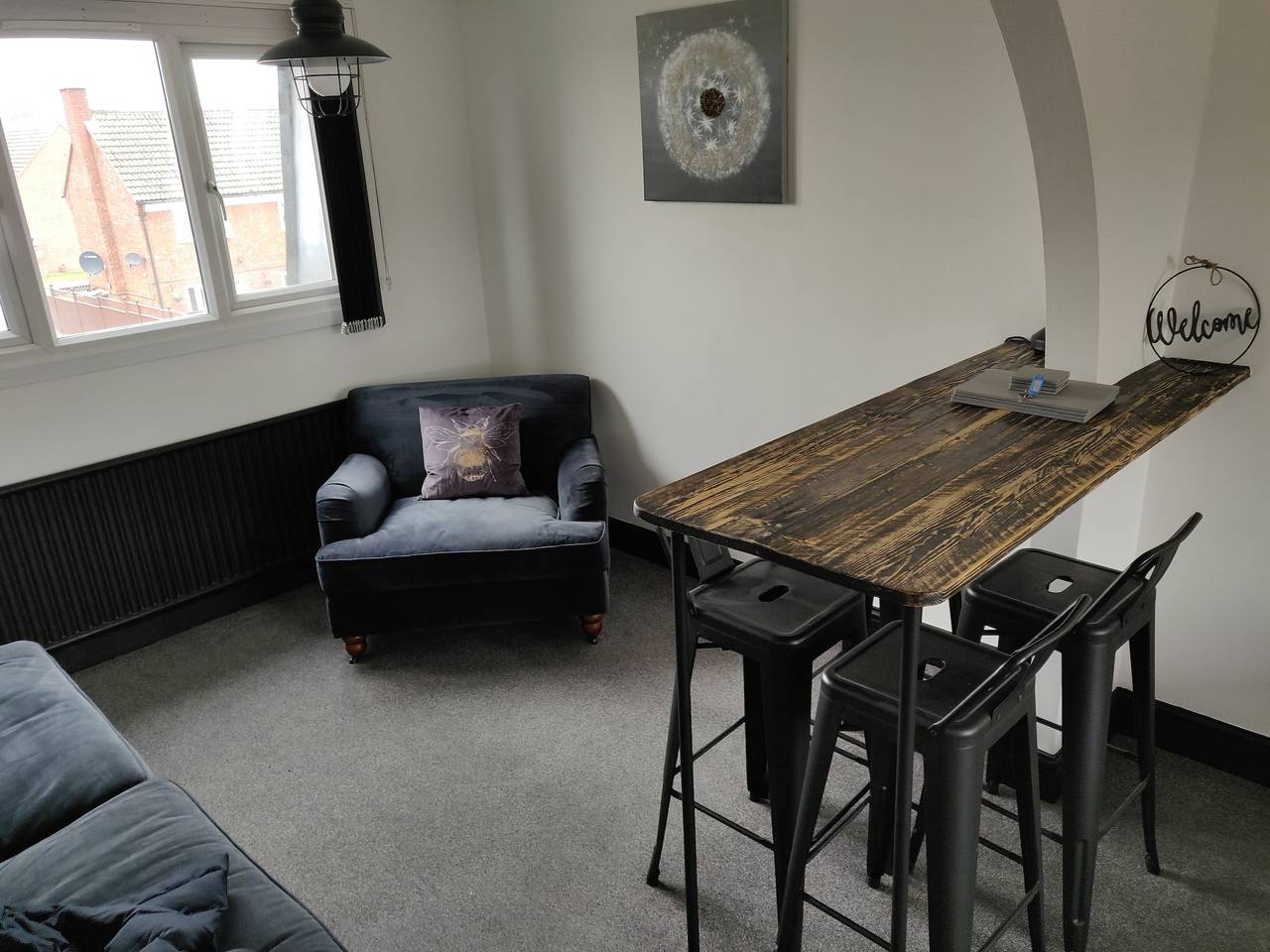 Entire apartment, Riverside Park Penthouse Apt 1Br Parking St Neots in St Neots, Cambridgeshire
