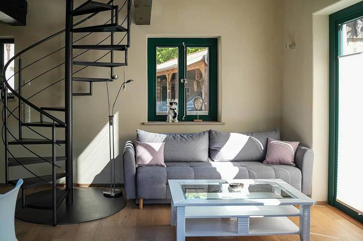 Ferienwohnung für 3 Personen, mit Garten