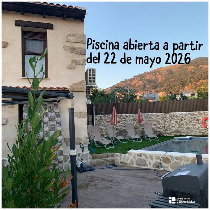 Casa de vacaciones para 8 personas, con jardín además de piscina y vistas - 1