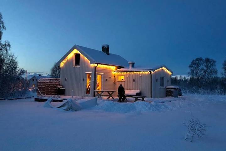 Ferienhaus für 5 Personen, mit Terrasse und Garten sowie Ausblick in Vesterålen - 3