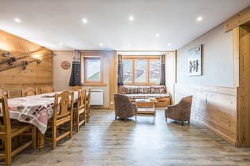 Chalet pour 10 personnes, avec balcon à Val Thorens