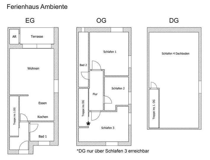 Ferienhaus für 9 Personen, mit Terrasse in Neuharlingersiel - 2
