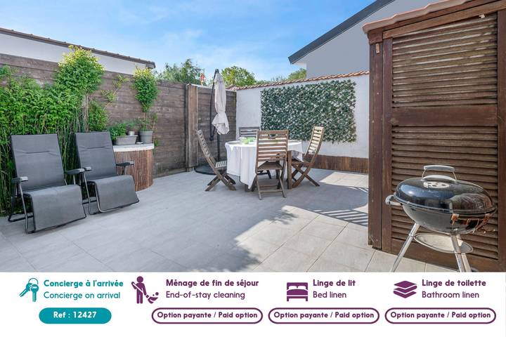 Location de vacances pour 4 personnes, avec jardin et balcon à La Plaine-sur-Mer - 2
