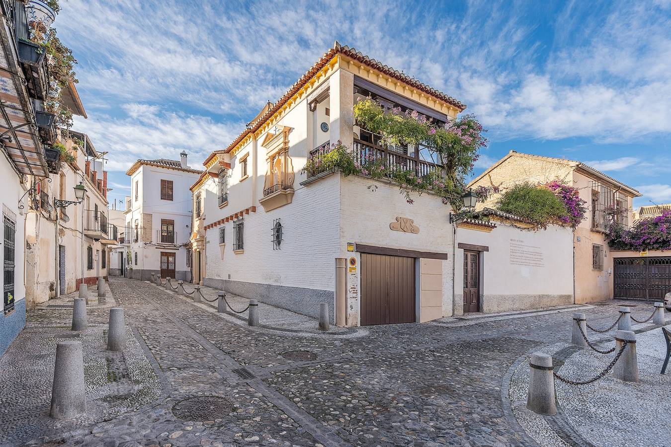 Ferienhaus "Carmen San Andrés" mit Bergblick, privater Terrasse und Wlan in Granada, Granada Provinz