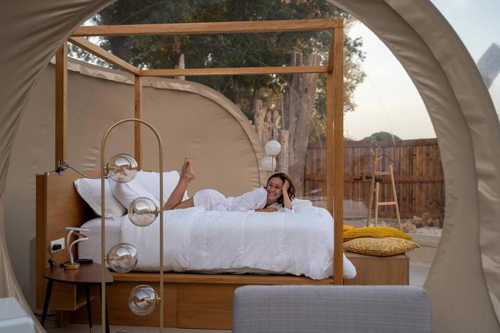 Bungalow per 2 persone, con Idromassaggio e Giardino nonché Piscina a Ravenna