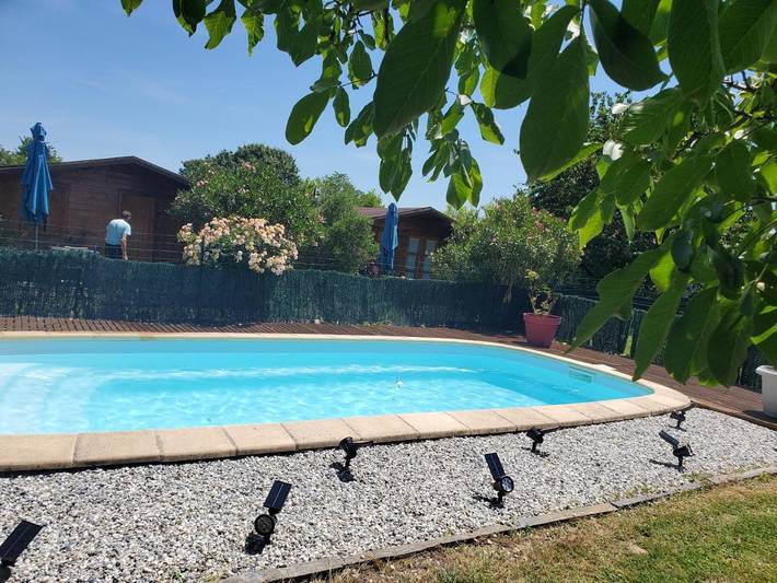 Gîte pour 2 personnes, avec vue ainsi que piscine et jardin à Saint-Antoine-de-Breuilh - 2