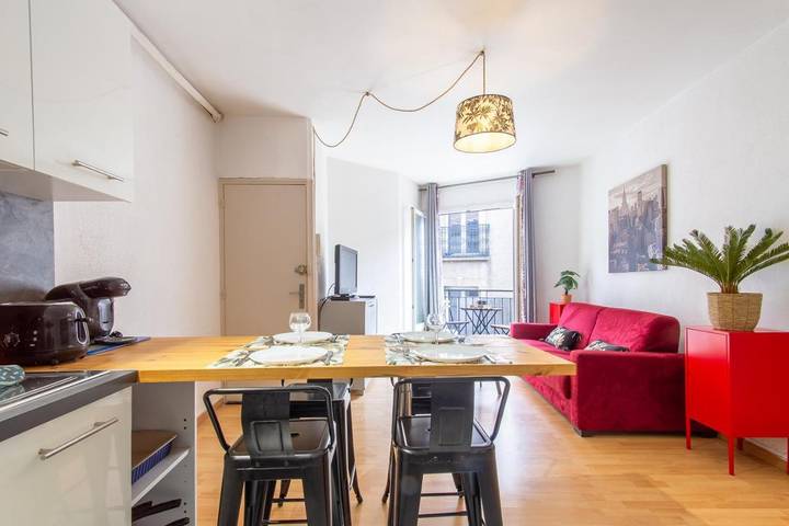 Ferienwohnung für 4 Personen, mit Balkon - 1