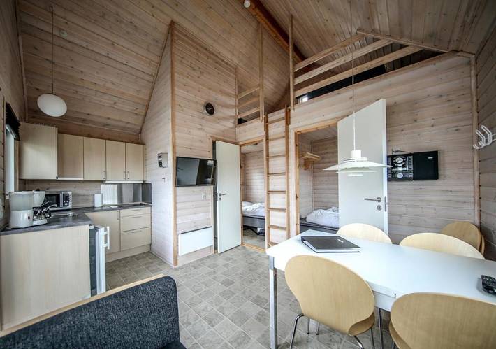 Camping für 6 Personen, mit Whirlpool und Terrasse sowie Garten und Pool in Limfjord