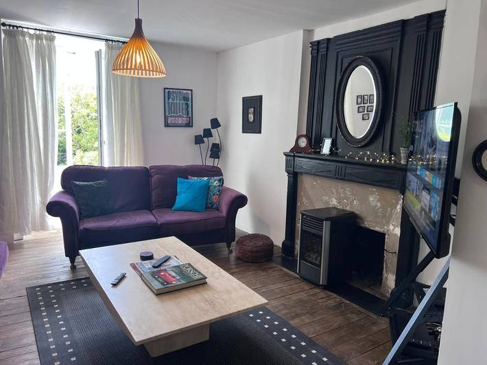 Maison de vacances pour 4 personnes, avec terrasse et vue, animaux acceptés