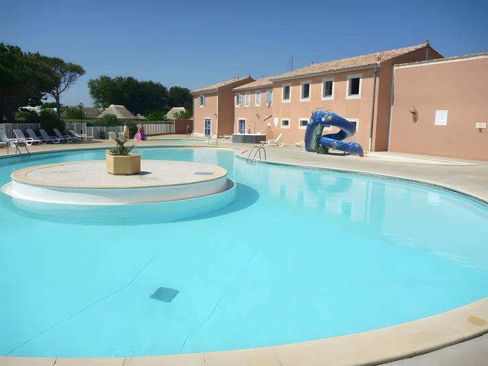 Maison de vacances pour 4 personnes, avec Jardin et Vue sur le lac à Le Barcarès