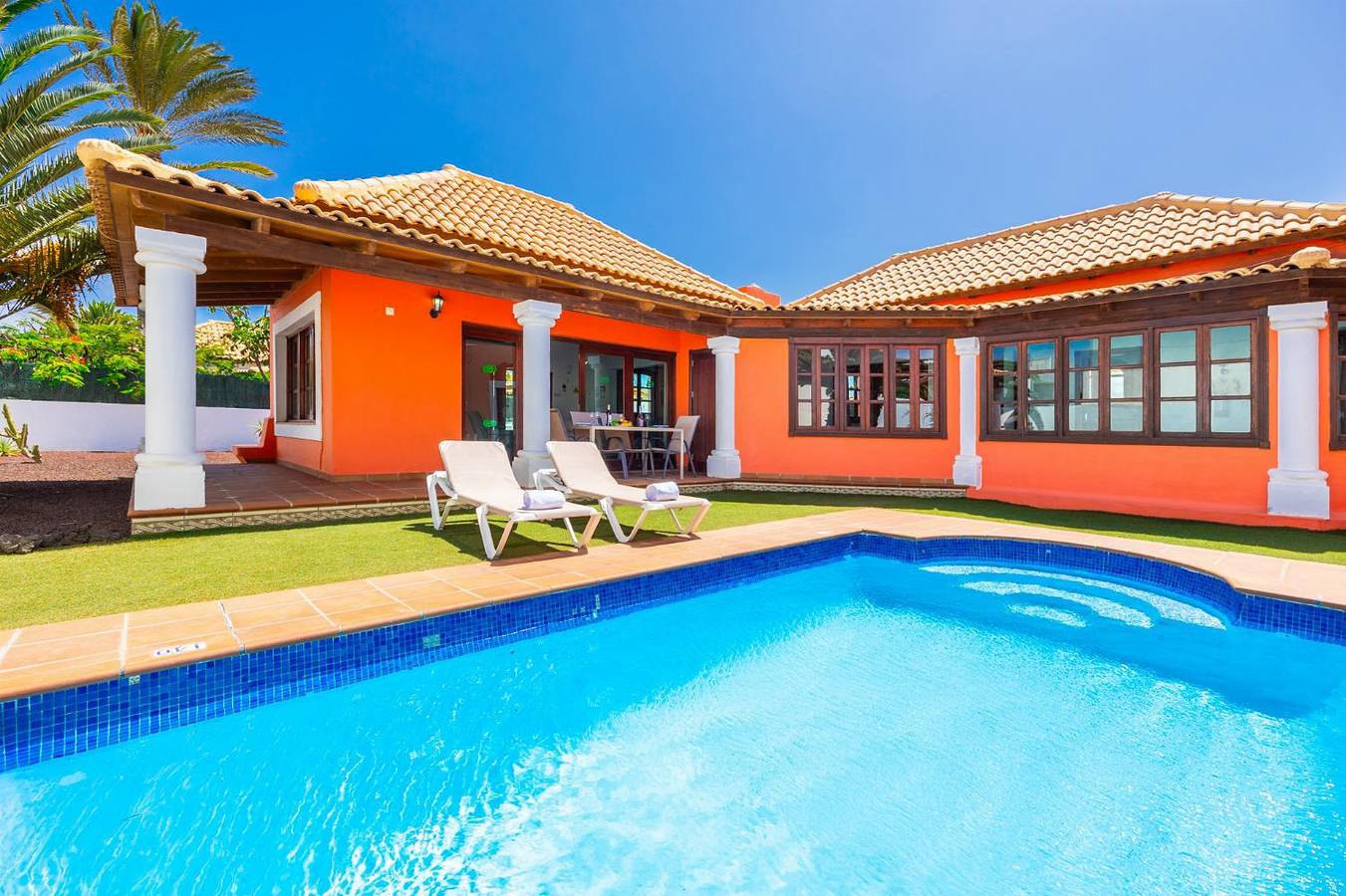 Chalet para 4 personas con terraza in Oasis Tamarindo, La Oliva