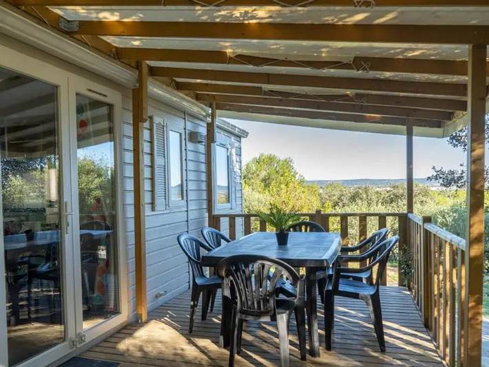 Mobil home pour 4 personnes, avec bassin pour enfant à Calvisson - 3