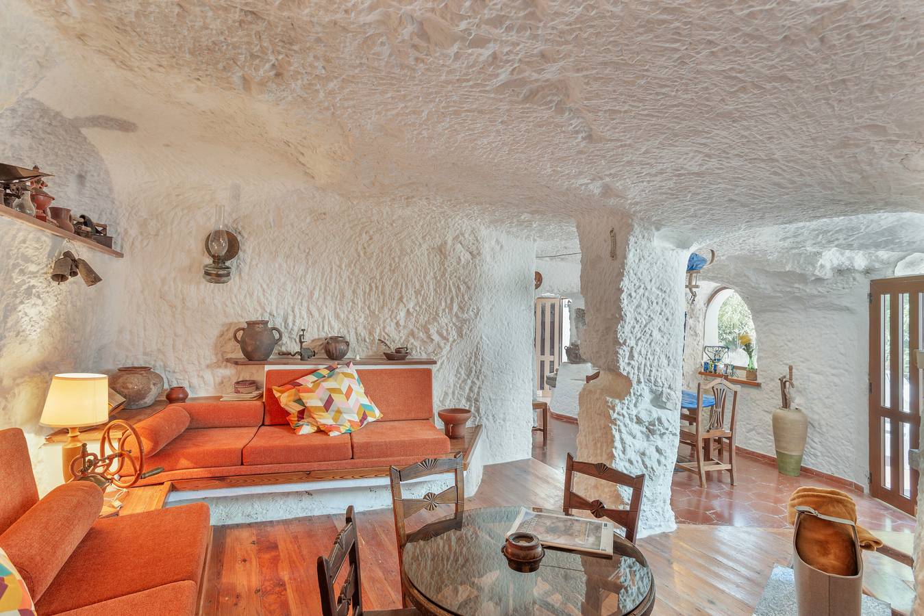 « La Solana » avec vue sur la montagne, jardin privé et Wi-Fi in Juncalillo, Gáldar