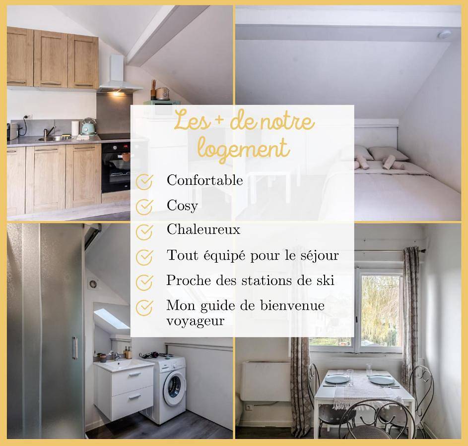 Appartement entier, Studio Apartment in Étrembières, Région de Saint-Julien-en-Genevois
