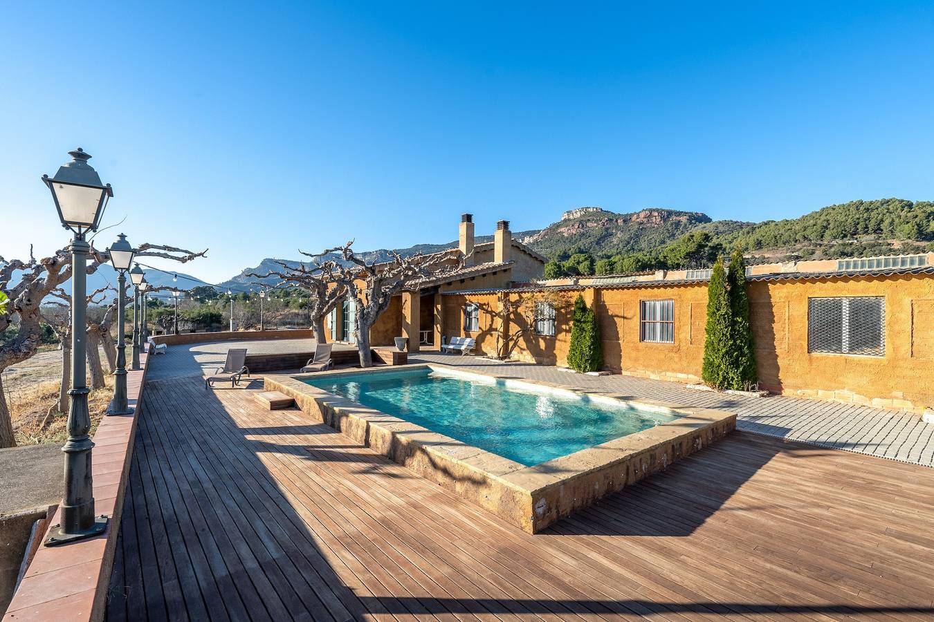 Casa de vacaciones "Mas Lucena" con piscina privada, terraza privada y Wi-Fi in Alforja, Baix Camp