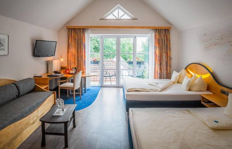 Hôtel pour 3 personnes, avec terrasse ainsi que jacuzzi et sauna, animaux acceptés à Passau - 4