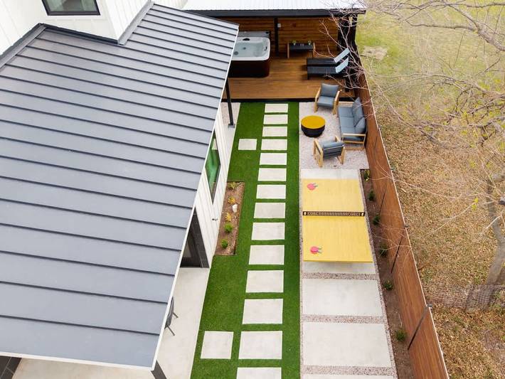 Apartamento para 14 personas, con jardín en Austin