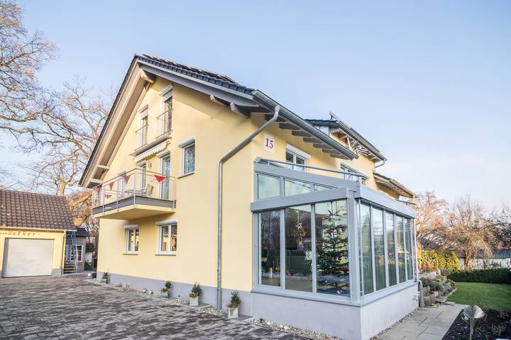 Hel lejlighed, Charming Apartment For Families “Haus Ruther 2” with Wi-Fi, Balcony & Garden in Bad Saulgau, Region Bodensee-Oberschwaben