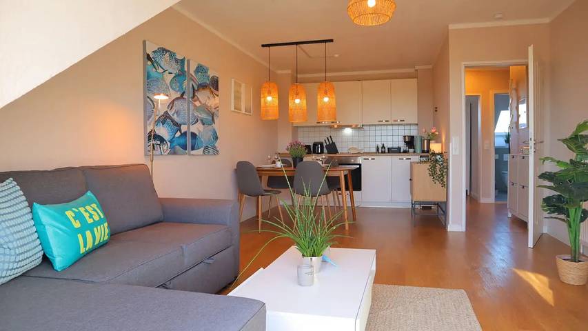 Ferienwohnung für 4 Personen, mit Balkon und Sauna in Cappel-Neufeld