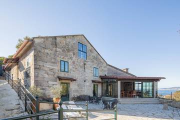 Ferienhaus für 18 Personen, mit Garten, mit Haustier in Galicien