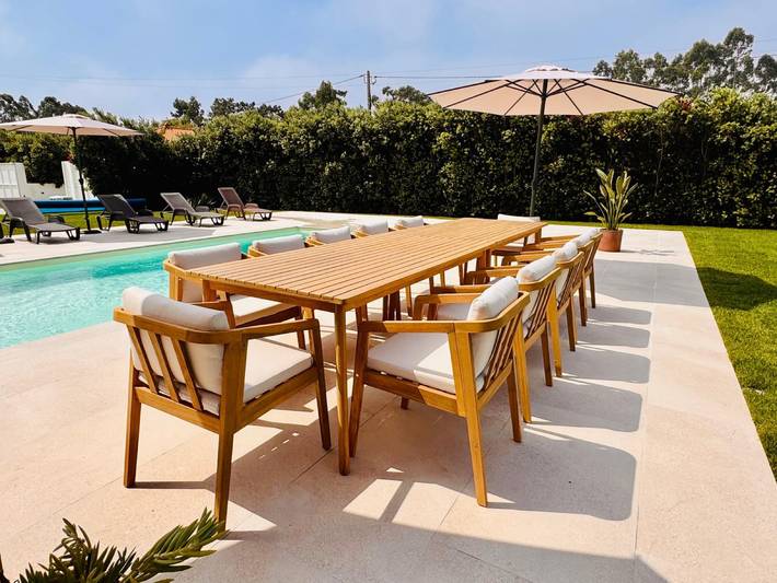 Location de vacances pour 10 personnes, avec bassin pour enfant et jardin à Torreira - 4