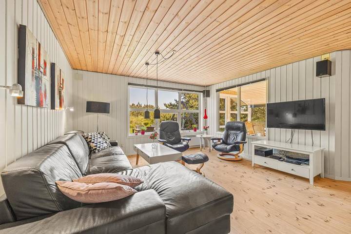 Ferienhaus für 6 Personen, mit Balkon/Terrasse und Terrasse sowie Sauna in Filsø See - 2