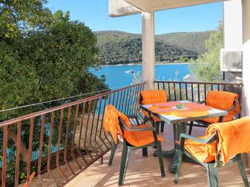 Ferienwohnung für 4 Personen, mit Balkon in Rabac