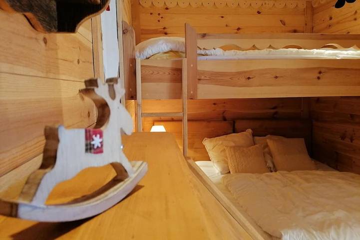 Ganze Wohnung, 3-Zimmer-Wohnung für 7 Personen, renoviert, sonniger Balkon in Pra-Loup, Uvernet-Fours