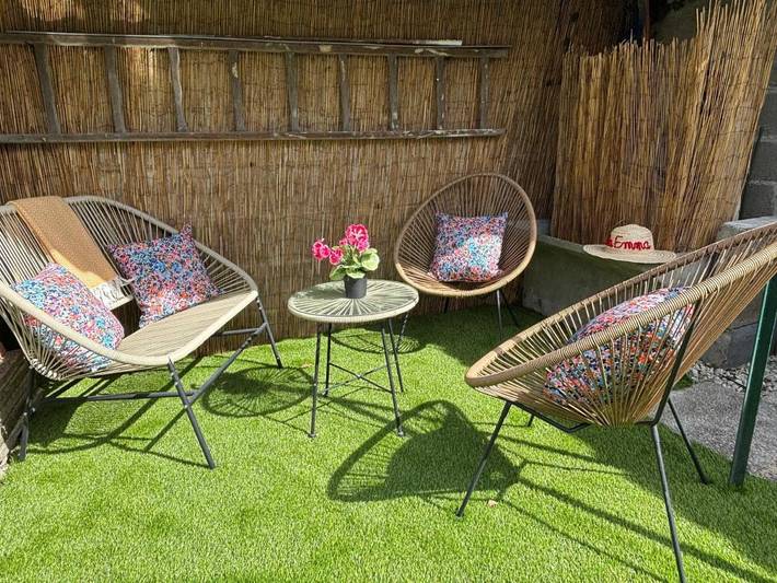 Maison de vacances pour 4 personnes, avec Terrasse et Jardin