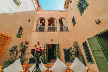 Hôtel pour 2 personnes, avec terrasse dans Jemaa el-Fnaa