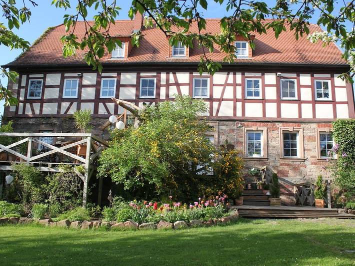 Ferienhaus für 4 Personen, mit Garten