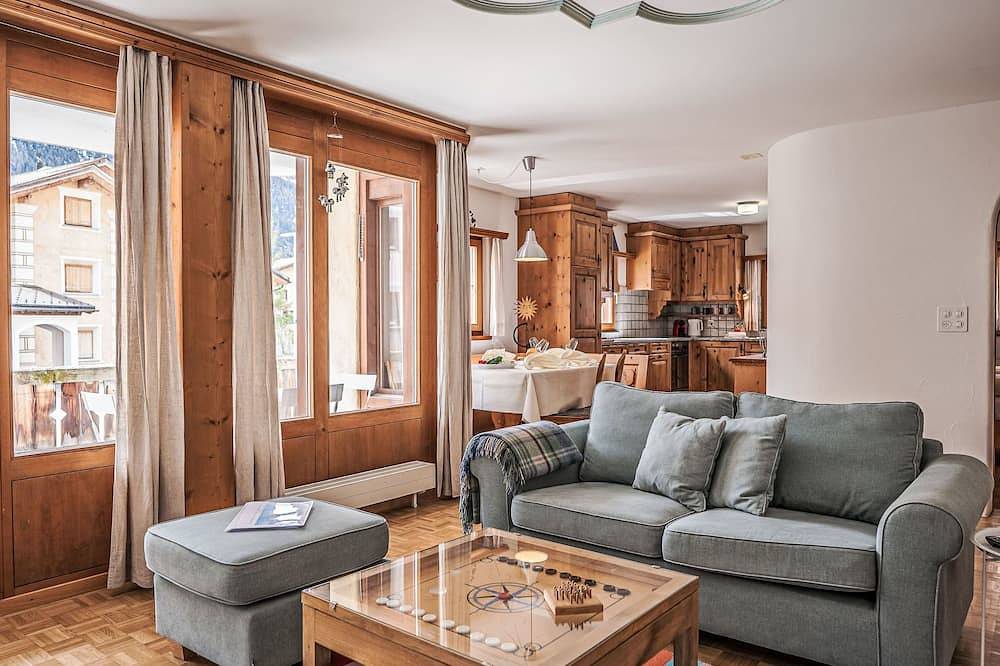 Ganze Wohnung, Chesa Mezzaun in Zuoz, Sankt Moritz