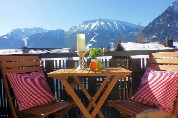 Ferienwohnung für 3 Personen, mit Balkon im Allgäu
