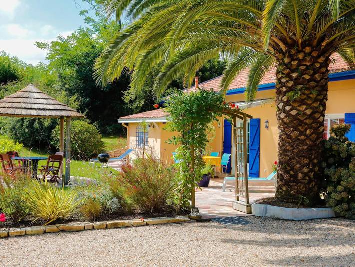 Villa pour 6 personnes, avec terrasse ainsi que jardin et piscine en Pyrénées-Atlantiques - 2