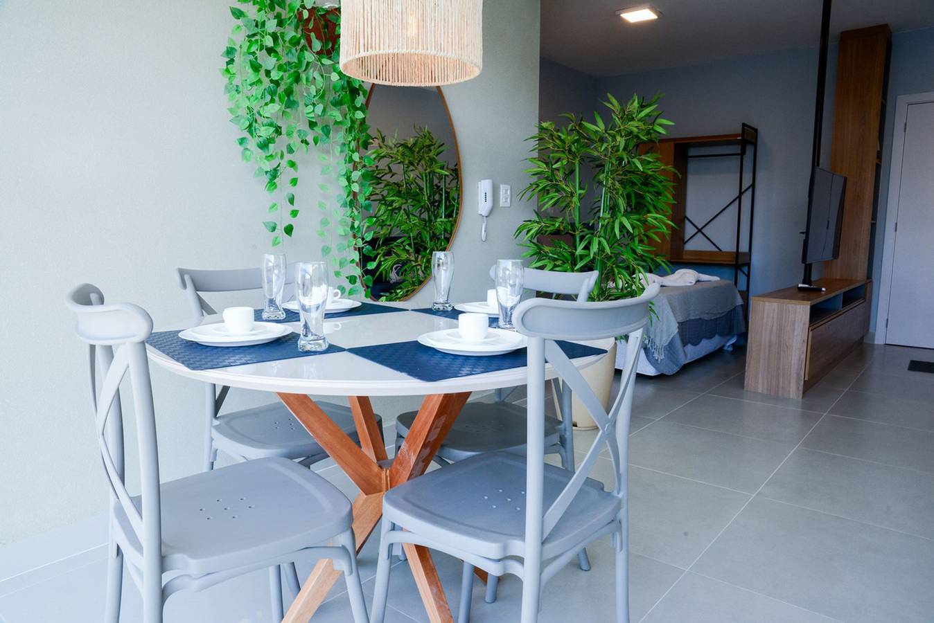 Appartamento intero, Apto c área gourmet a 300m da Praia das Toninhas in Toninhas Ubatuba, Ubatuba