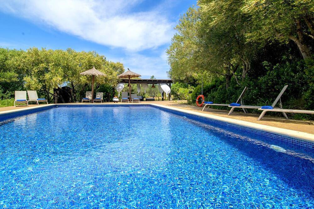Villa Tortuga with pool in Manacor, East Majorca