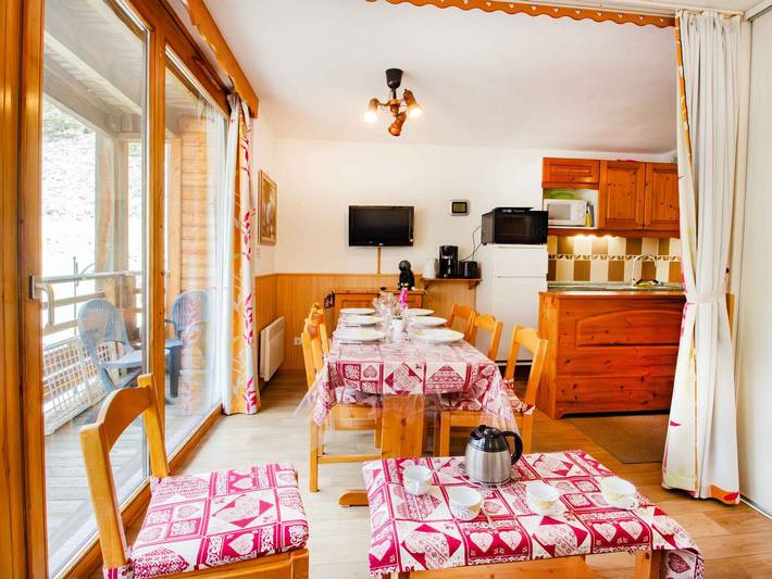Ganze Wohnung, Duplex mit Balkonen - 6 Pers. in La Norma, Villarodin-Bourget